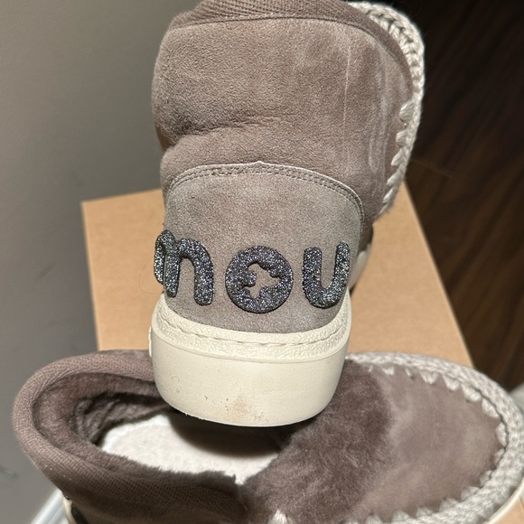 Mou Eskimo 18 Women’s Boots Elephant Grey New with original box - Picture 2 of 10